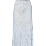 Gonna midi svasata in pizzo RS25053MSK BL SELF-PORTRAIT 