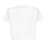 T-shirt cropped con reggiseno all'uncinetto 1083210009857  MAGDA BUTRYM 