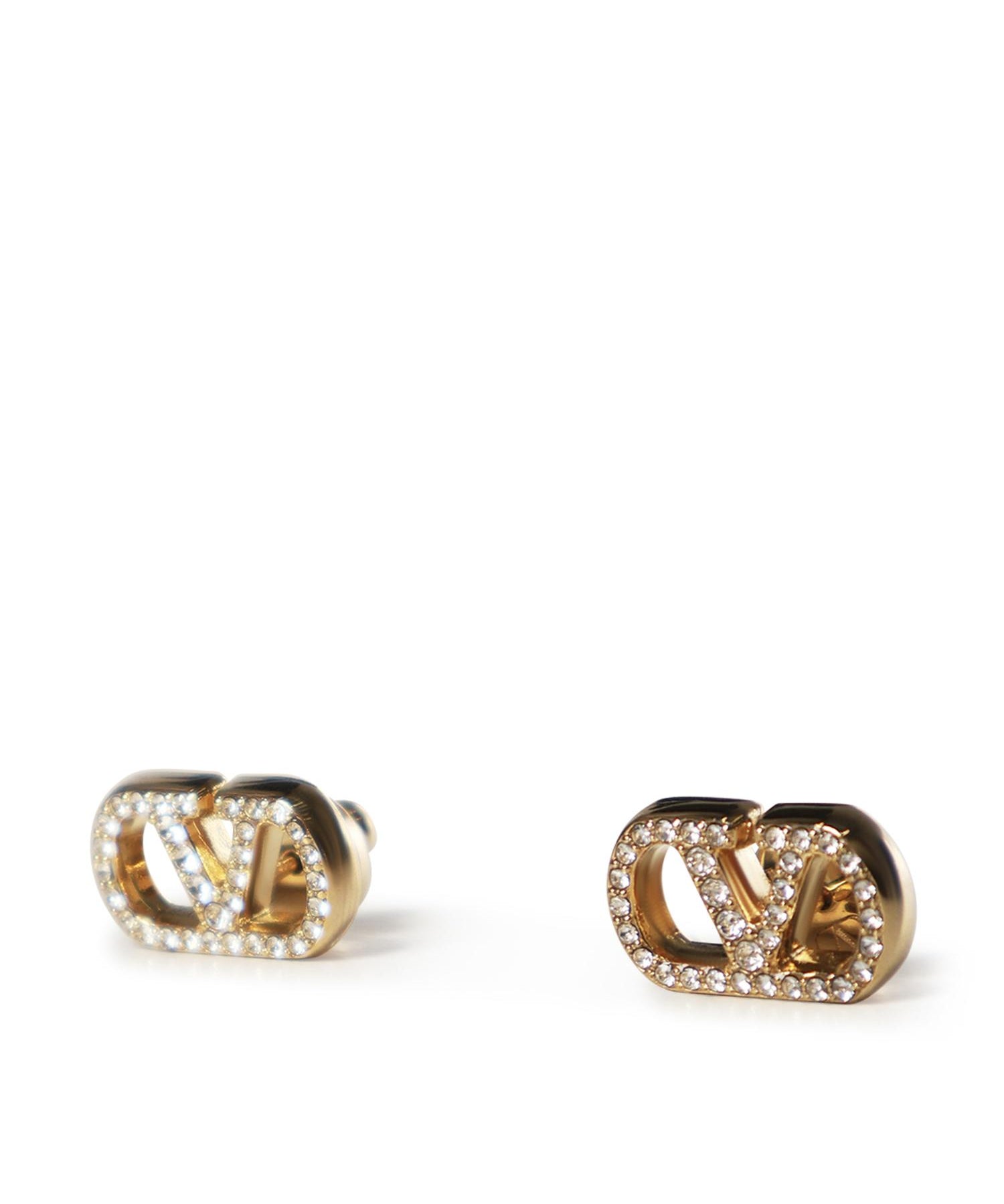 Orecchini in metallo e cristalli Swarovski® 8W2J0BV8 YCW9MN VALENTINO GARAVANI 