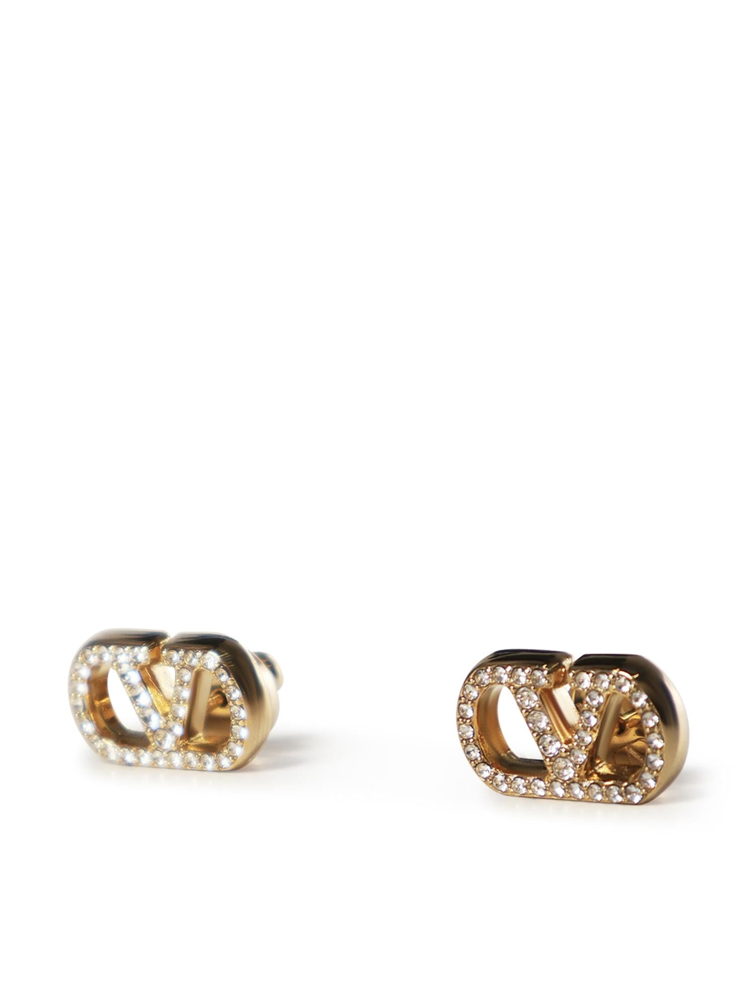 Orecchini in metallo e cristalli Swarovski® 8W2J0BV8 YCW9MN VALENTINO GARAVANI 