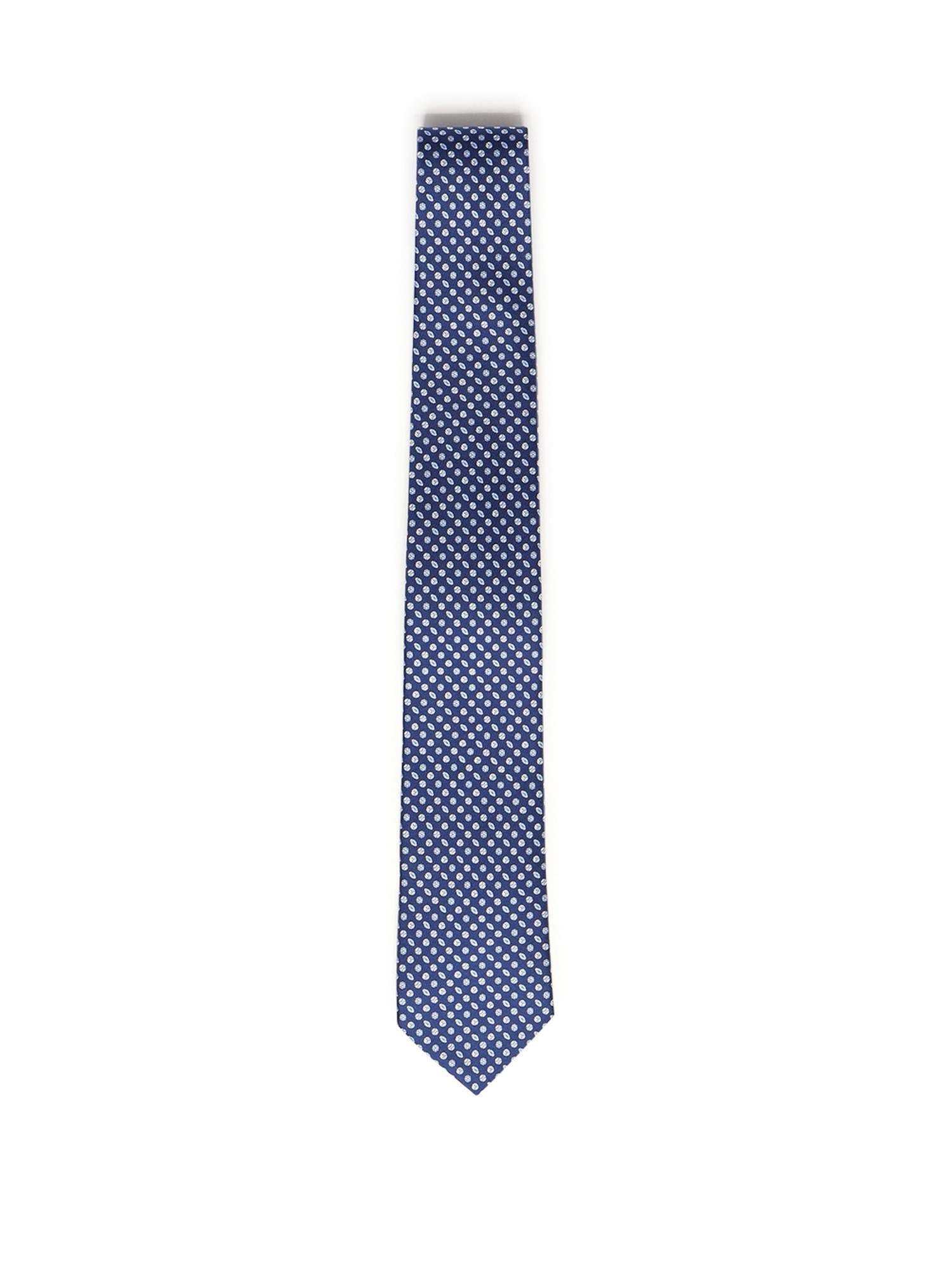 Cravatta in seta con stampa<BR/> 351310 788868002 FERRAGAMO 