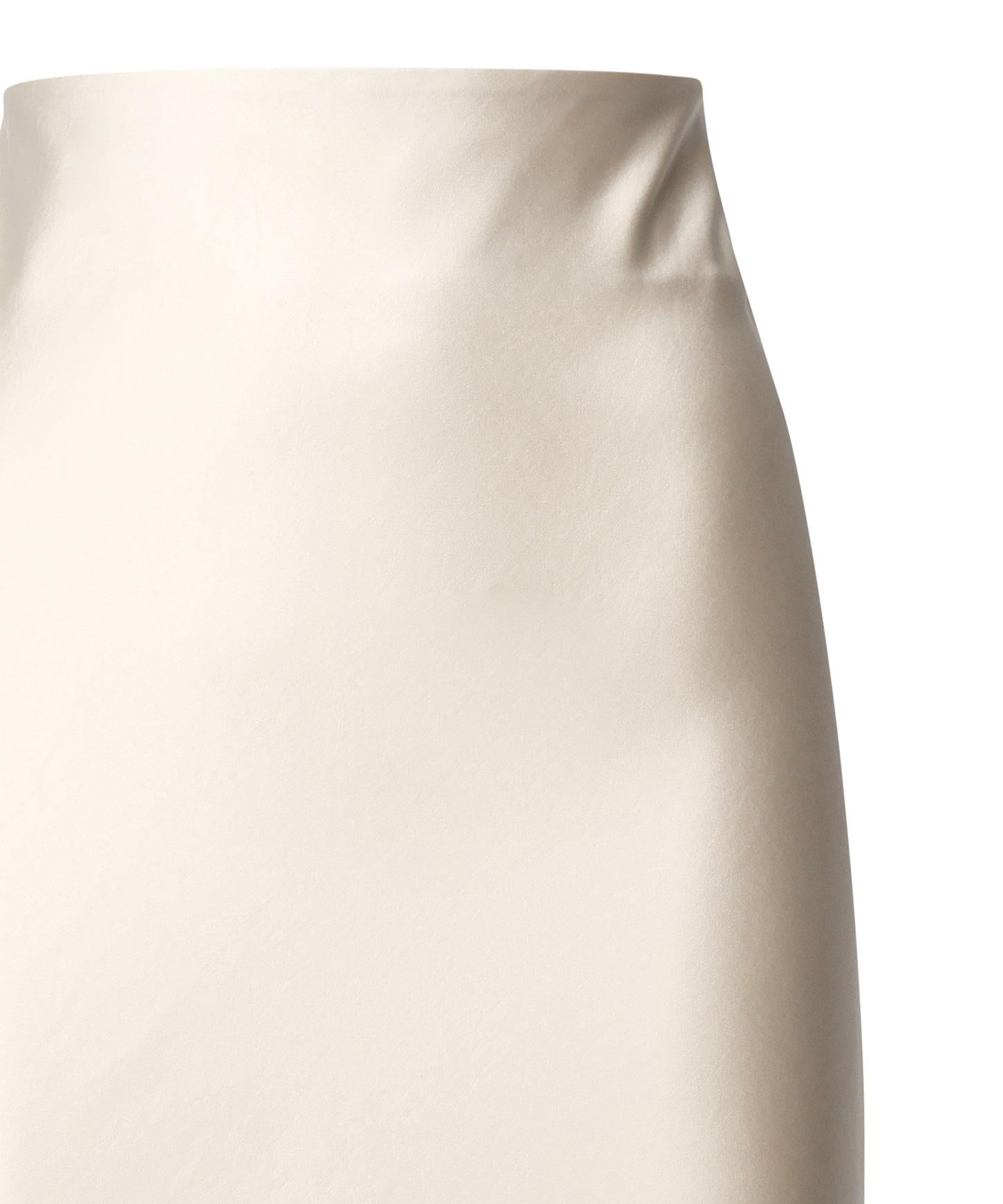 Gonna lunga in raso T170351A TNP229IVORY THE ANDAMANE 