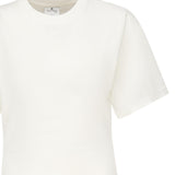 T-shirt con logo 125JTS168JS0107 0001 COURREGES 