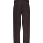 Pantaloni Mat in misto lana MAT SMPMARRONE BE ABLE 
