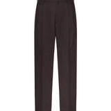 Pantaloni Mat in misto lana MAT SMPMARRONE BE ABLE 