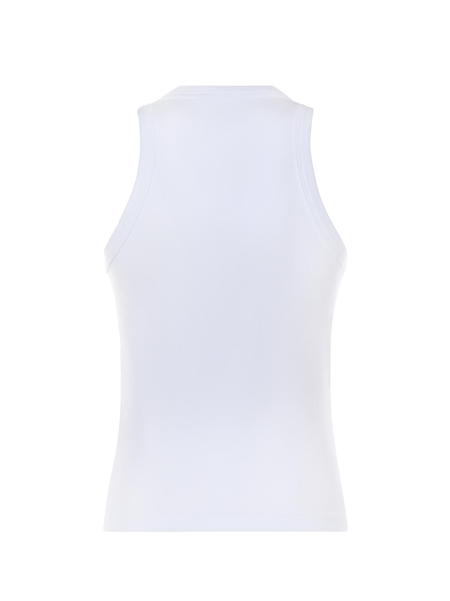 Canotta in cotone con logo DS071 JS0314DXXX000 DONDUP 