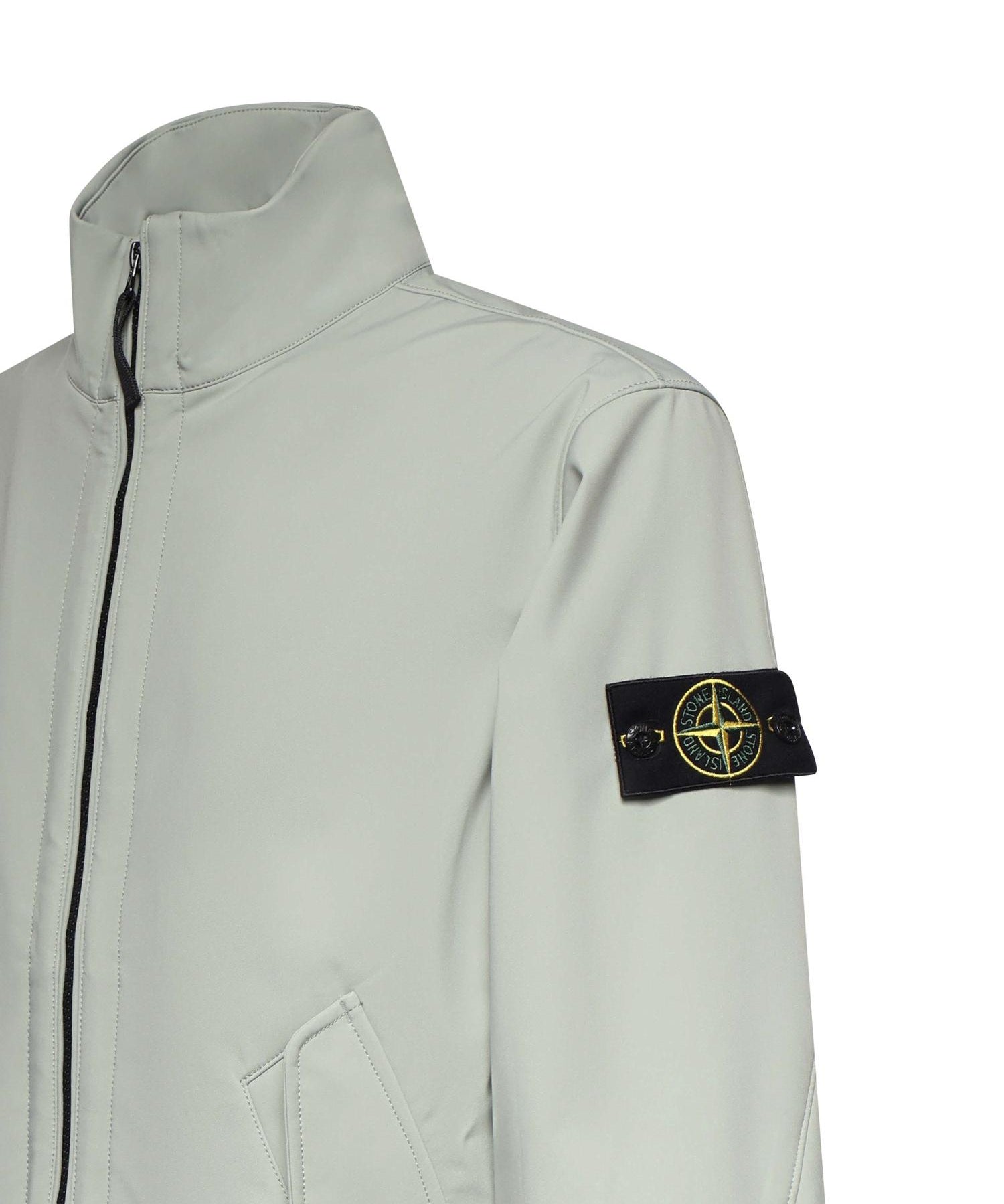 Giacca light soft shell-r e.dye technology con logo L1S154100022 S0A22V0055 STONE ISLAND 