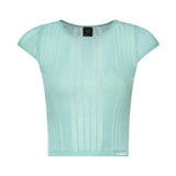 Maglia Tambora a costine 104773 A1NDT65 PINKO 