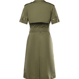 Abito trench in popeline di cotone 8117709 C1424 BURBERRY 