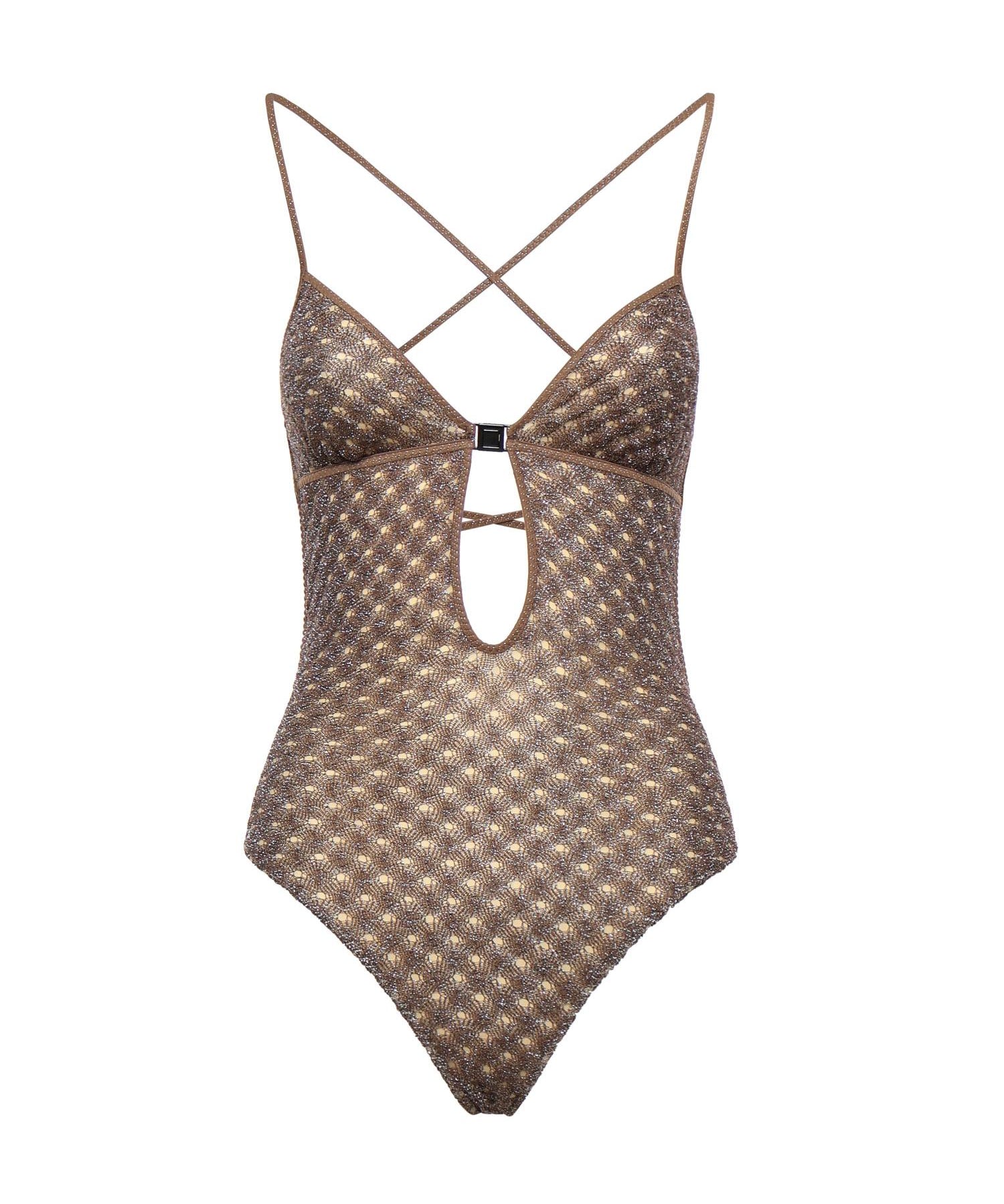 Costume intero in viscosa lamé MS26SP0L BR014DS80EE MISSONI 