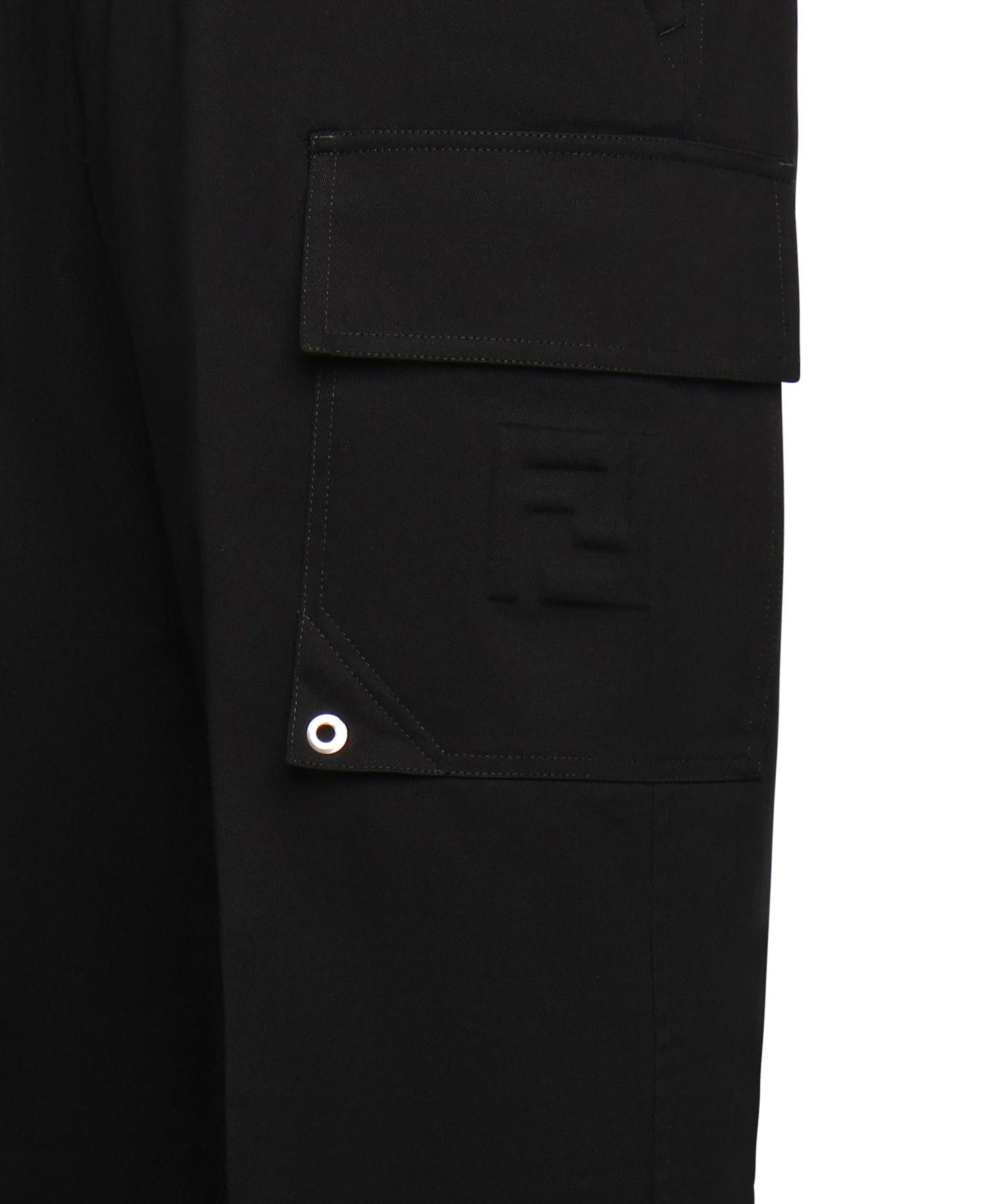 Pantaloni in gabardine di cotone FB1091 AQMVF0QA1 FENDI 