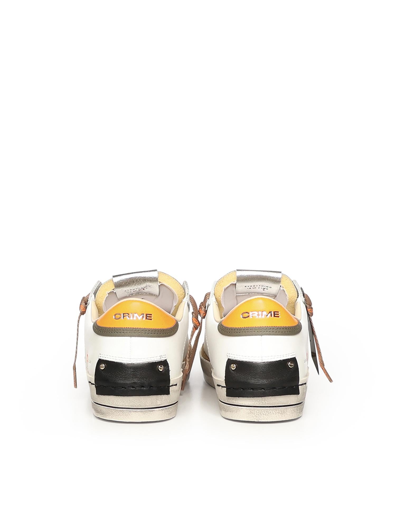 Sneaker Sk8 Deluxe 19101PP8B WHITE CRIME LONDON 