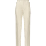 Pantaloni Reina in twill di viscosa e lino<BR/> DP789 IF0041DXXX004 DONDUP 