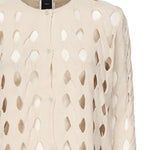 Cardigan in maglia traforata 105191 A2LWC00 PINKO 