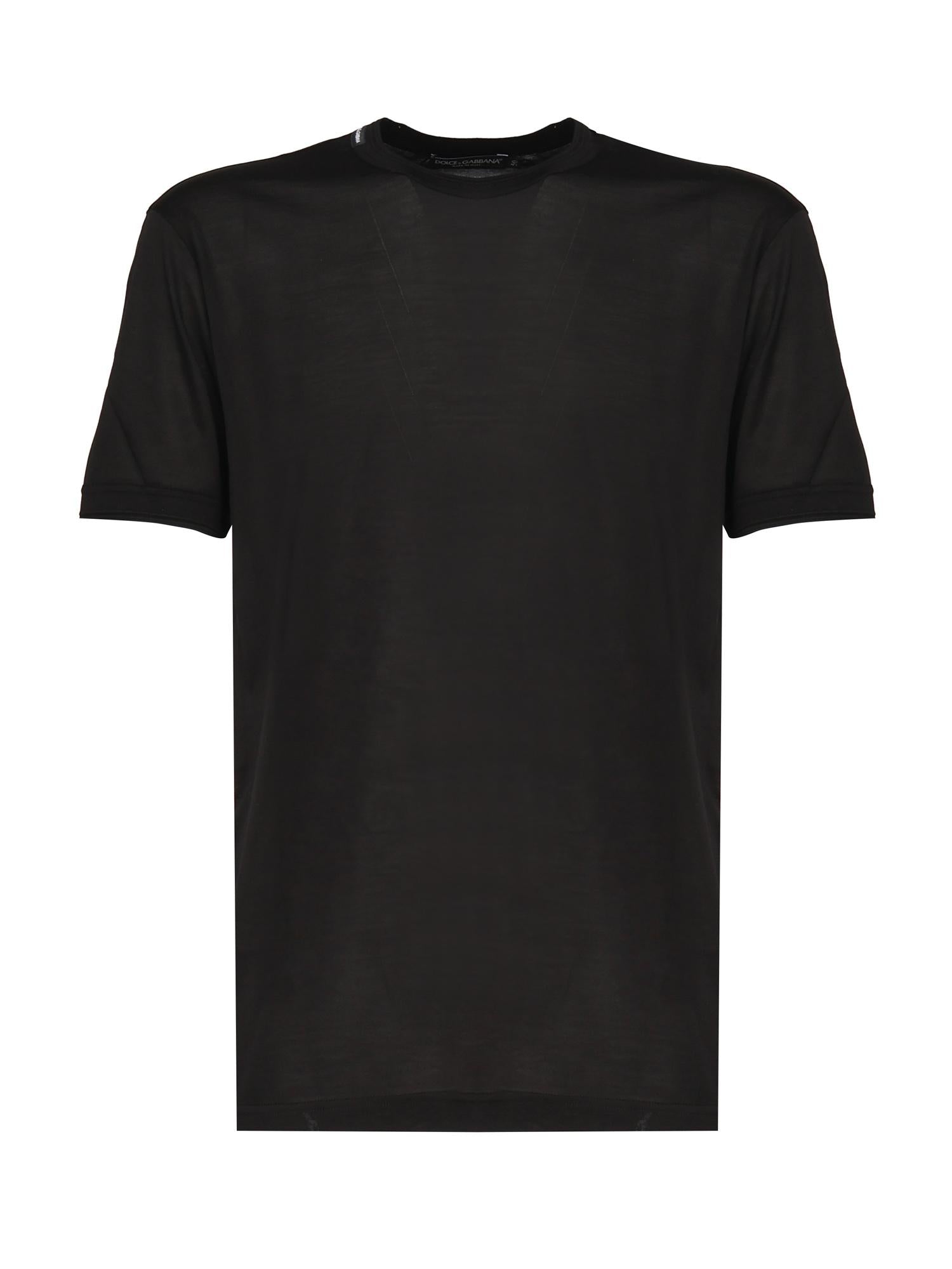 T-shirt in jersey mélange G8ST1T FU75FN0000 DOLCE & GABBANA 