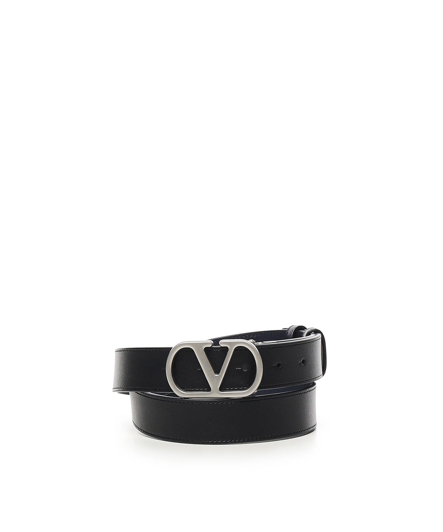 Cintura reversibile Vlogo Signature in pelle<BR/> 7Y2T0SQ3 UPCM77 VALENTINO GARAVANI 