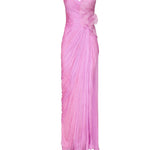 Abito Lia in seta IRS527LIA PINK NEON IRIS SERBAN 