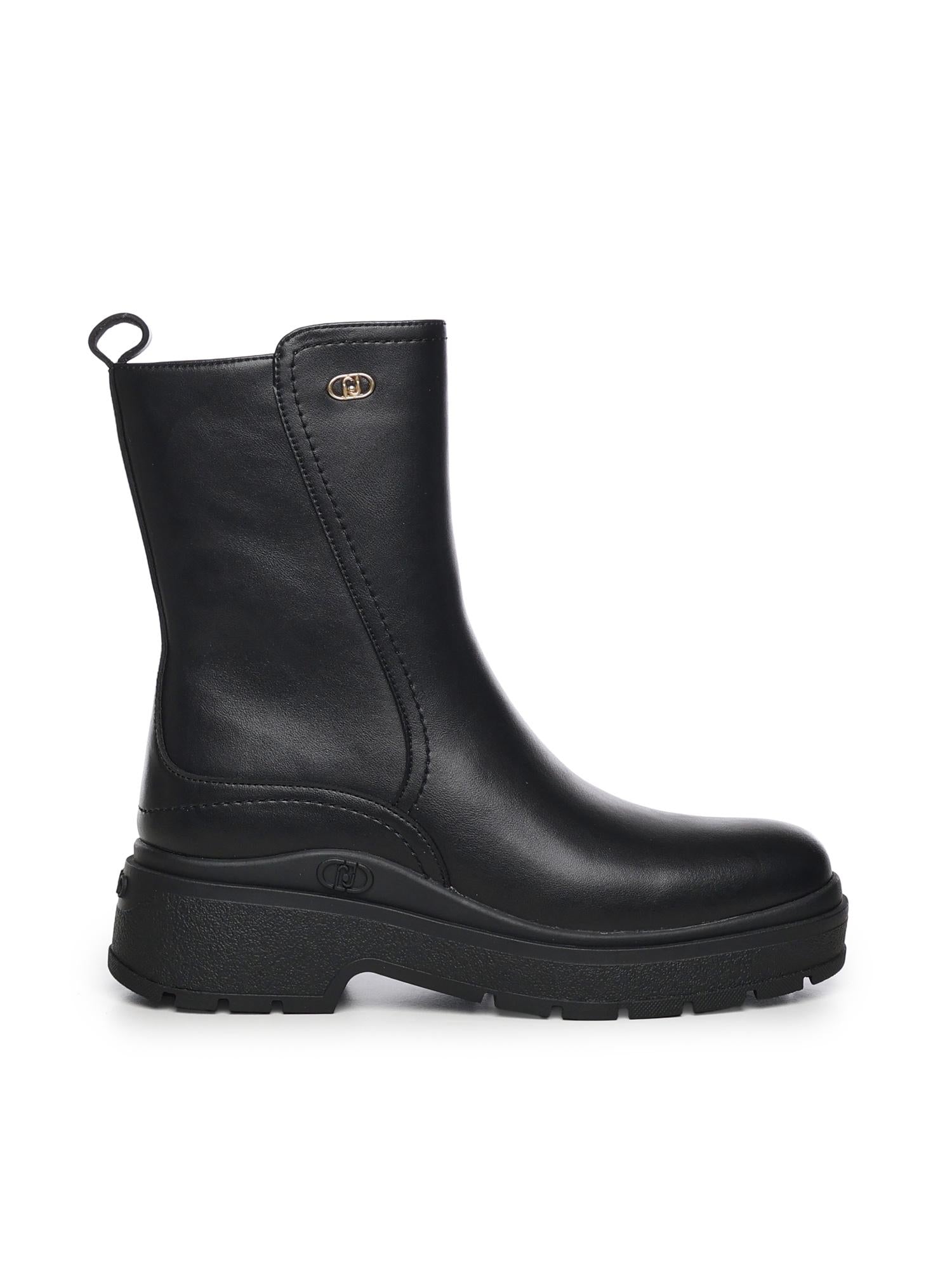 Stivaletti Andrea con logo<BR/> SF5147EX014 22222 LIU JO 