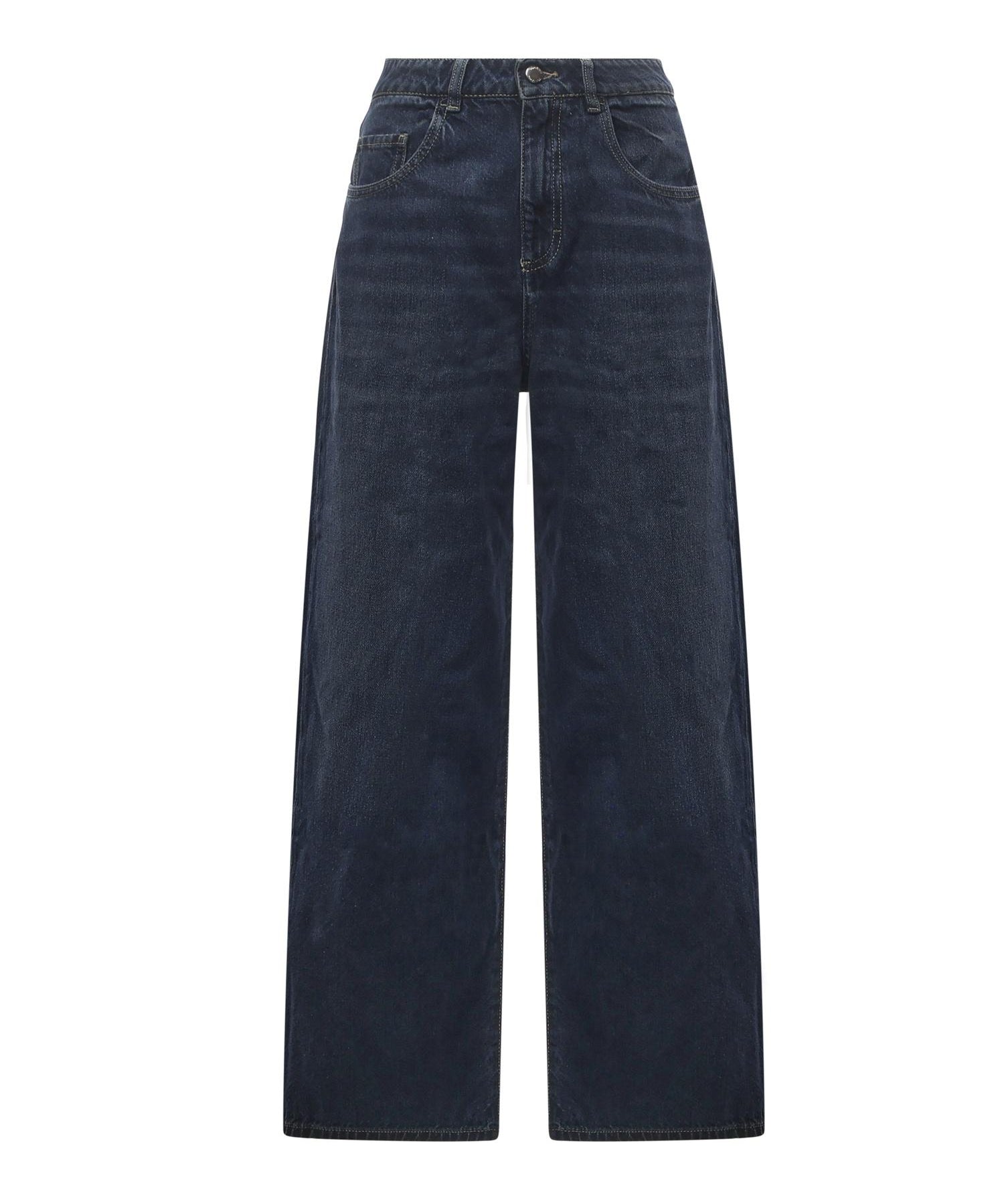 Jeans Poppy in cotone<BR/> POPPY ID8739 ICON DENIM 