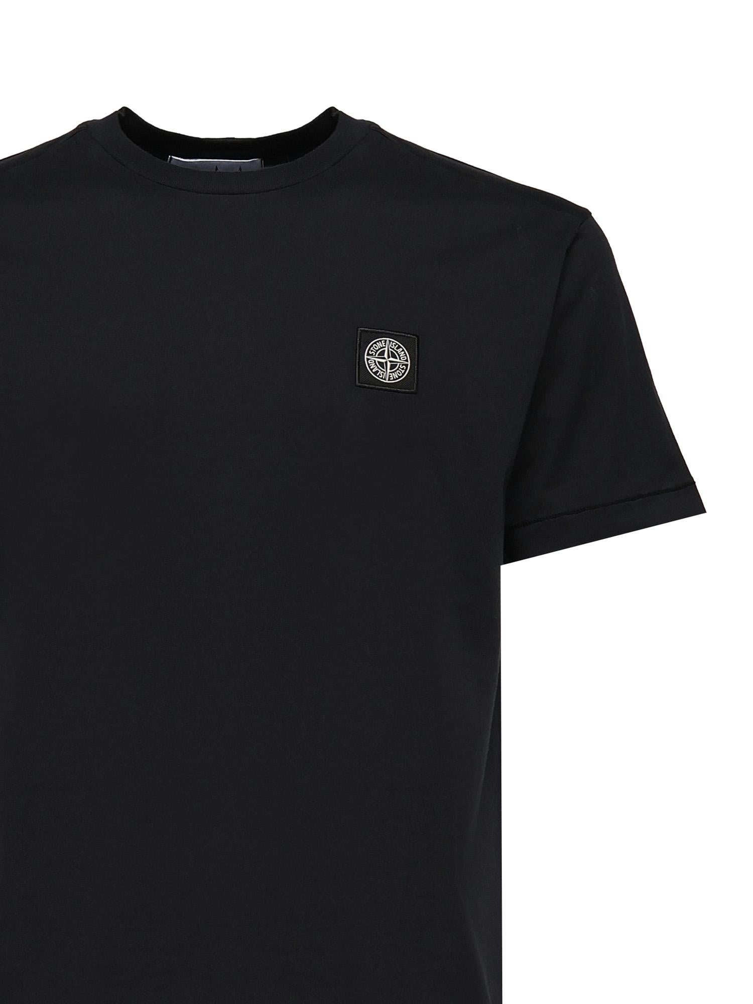 T-shirt con logo<BR/> K2S152100027 S0013V0020 STONE ISLAND 