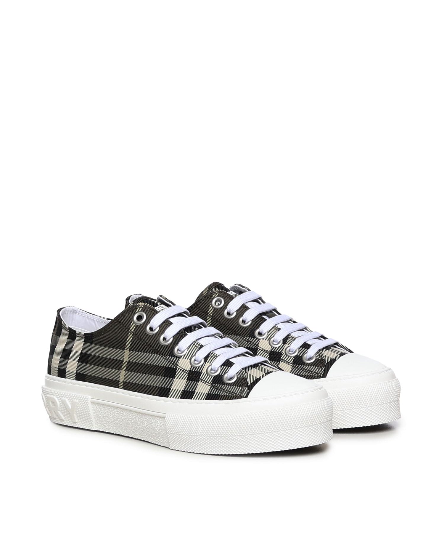 Sneaker in misto nylon Check<BR/> 8118854 C3348 BURBERRY 