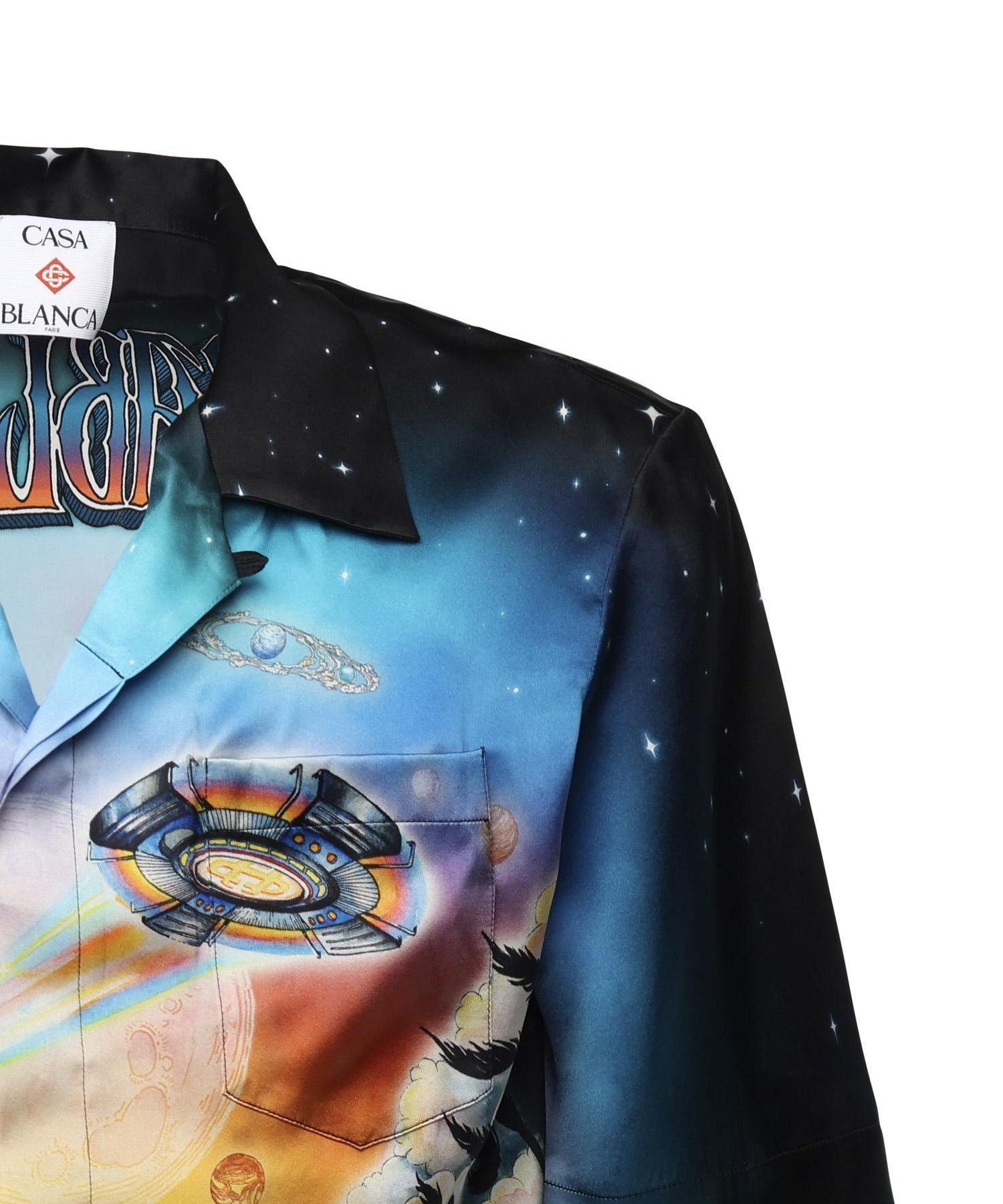 Camicia "La Prémonition" in seta UMS25SH03 04 CASABLANCA 