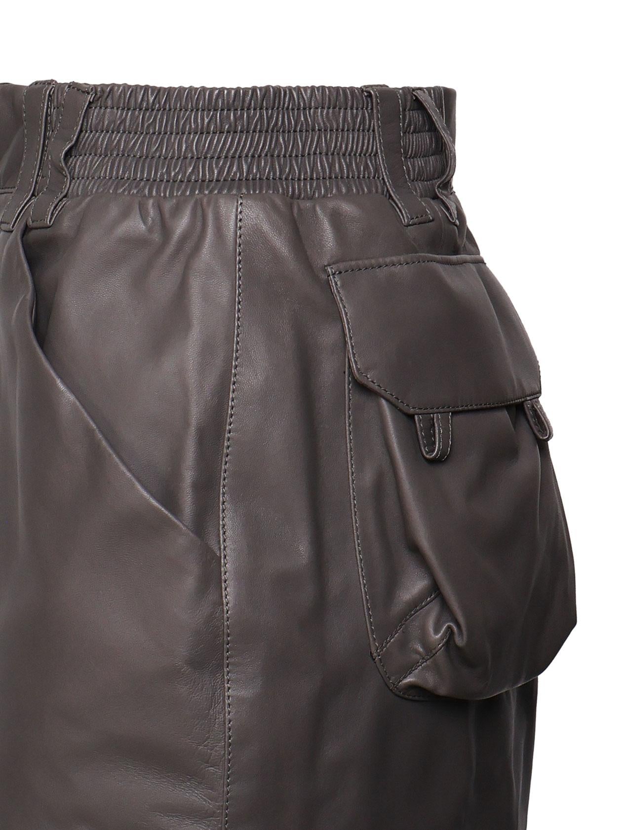 Gonna a matita in pelle 803422 YCEP21243 SAINT LAURENT 
