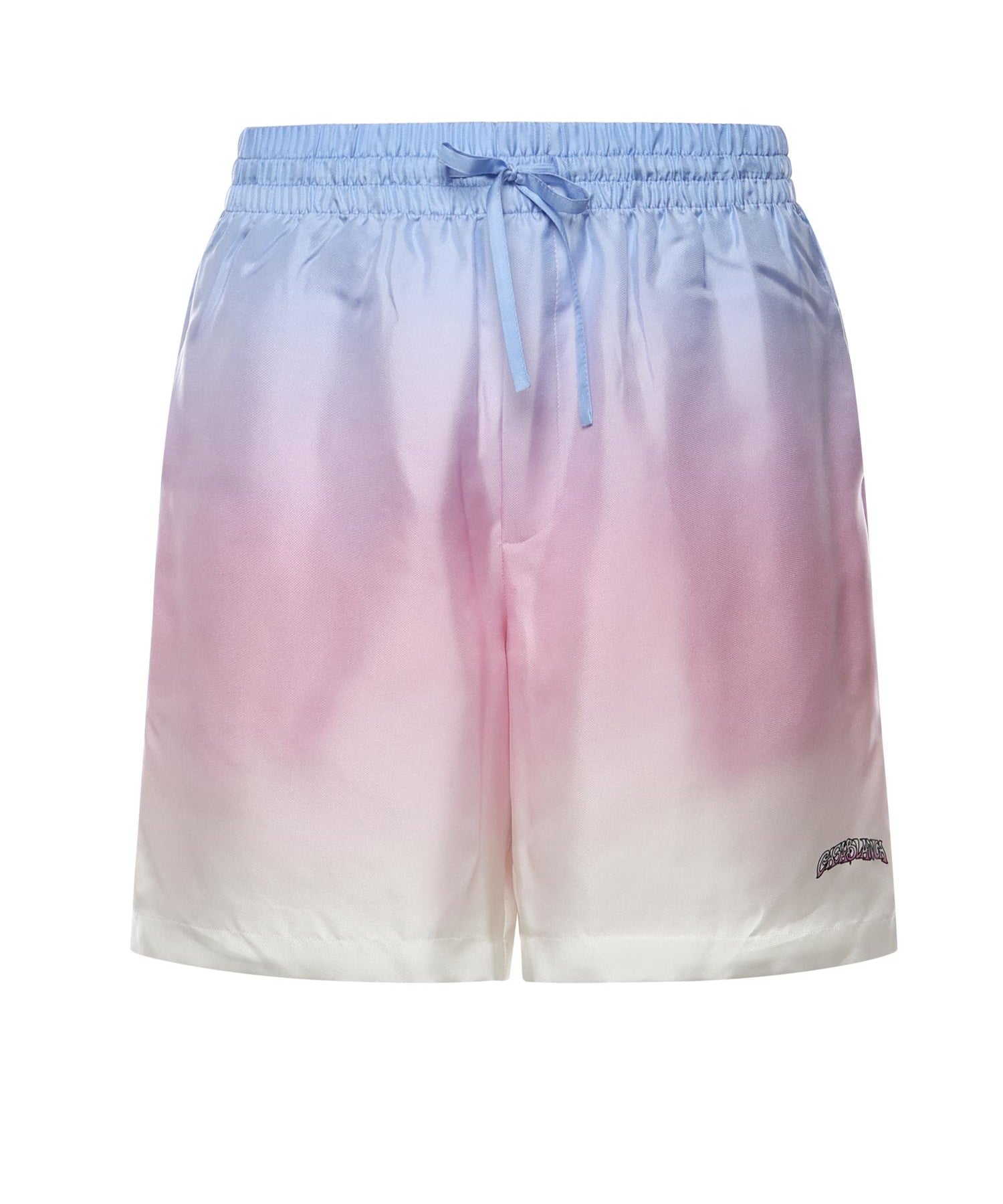 Shorts in seta con logo MSP26TR399 09 CASABLANCA 
