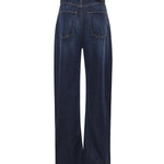Jeans wide leg con bottoni<BR/> 2522186212600 007 SPORTMAX 