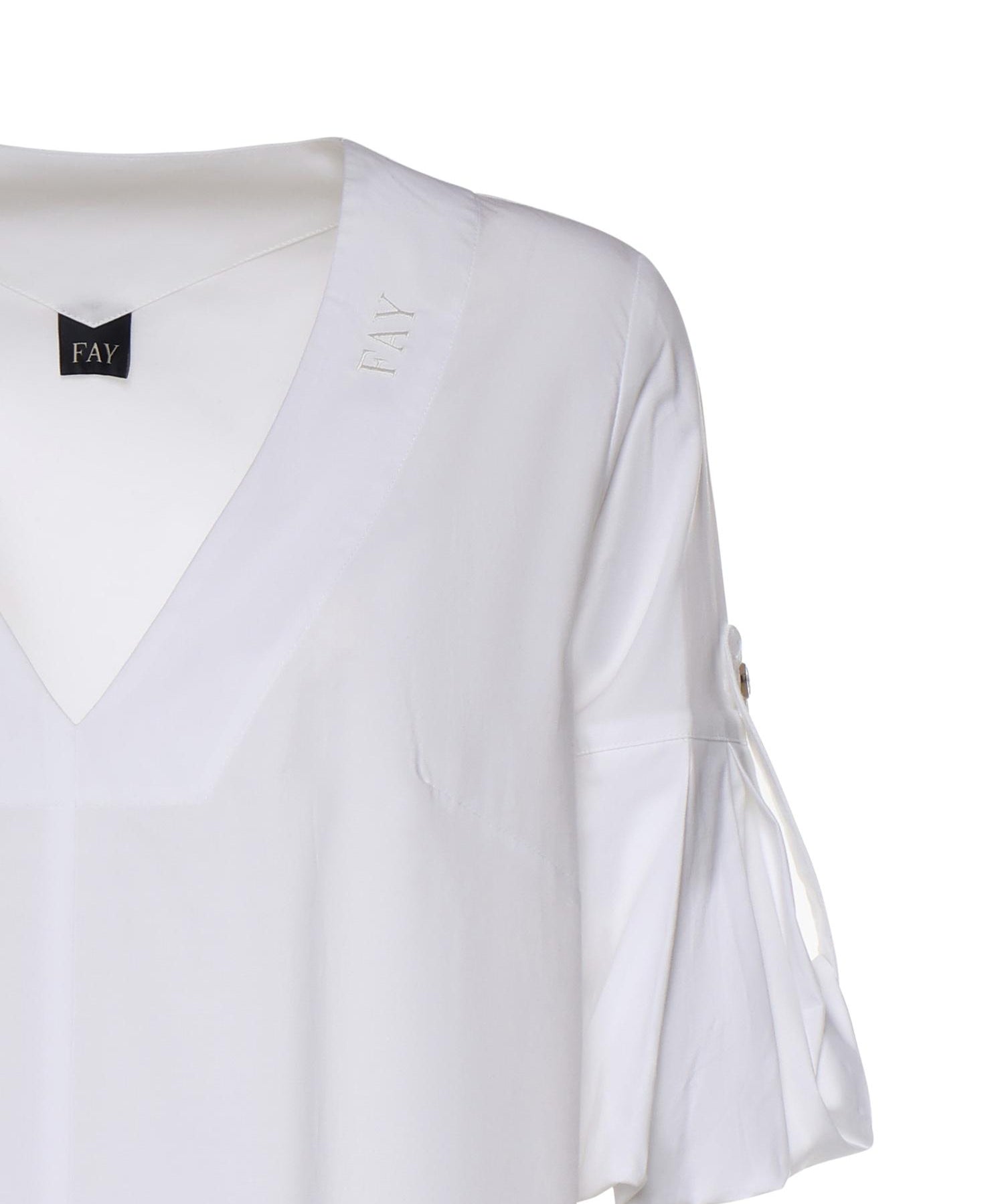Abito in popeline di cotone N8WE252601SZDH B001 FAY 