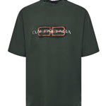 T-Shirt BB Icon Stencil<BR/> 764235 TTVD63004 BALENCIAGA 