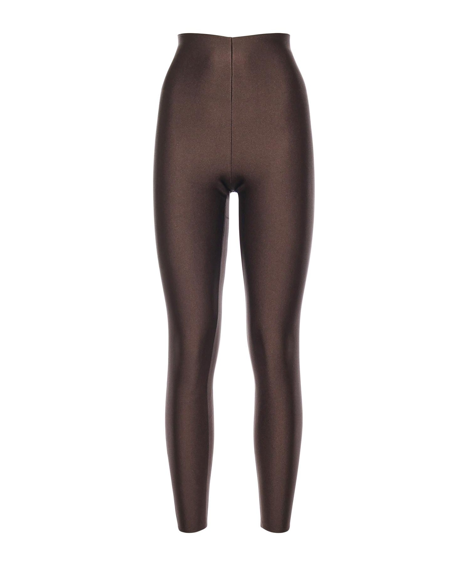 Leggings Holly 80's in lycra lucida T190412A TJP062DARK BROWN THE ANDAMANE 