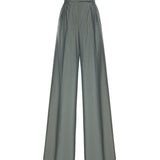 Pantalone ampio in lana e seta 2611131042600 003 MAX MARA 