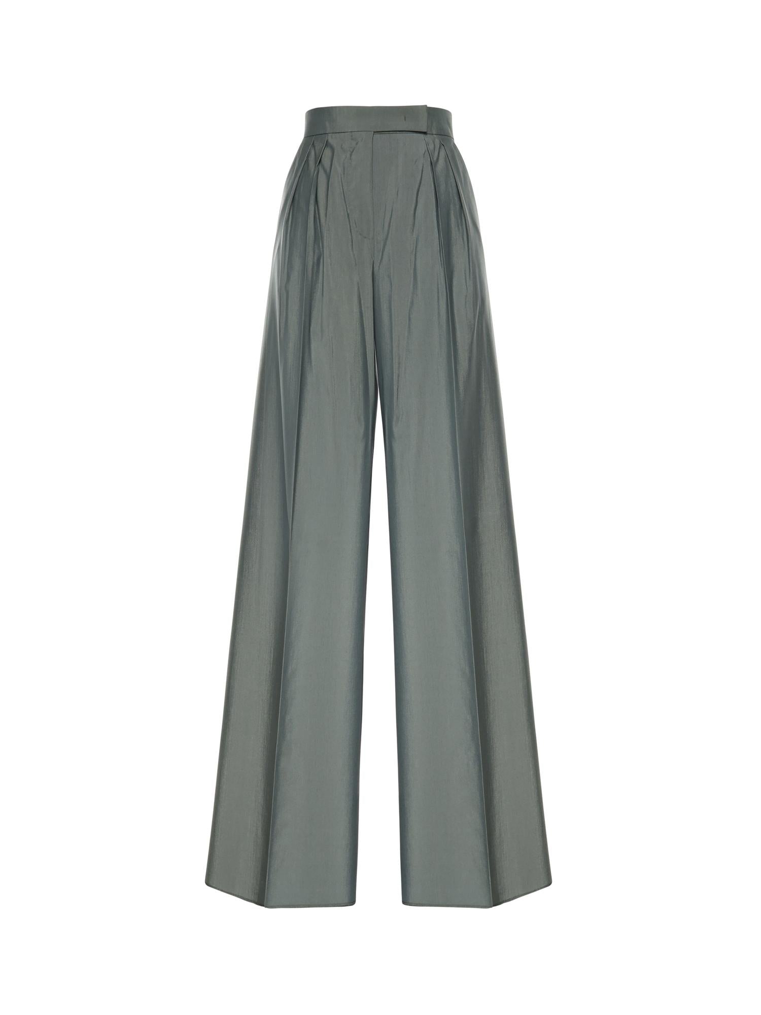 Pantalone ampio in lana e seta 2611131042600 003 MAX MARA 