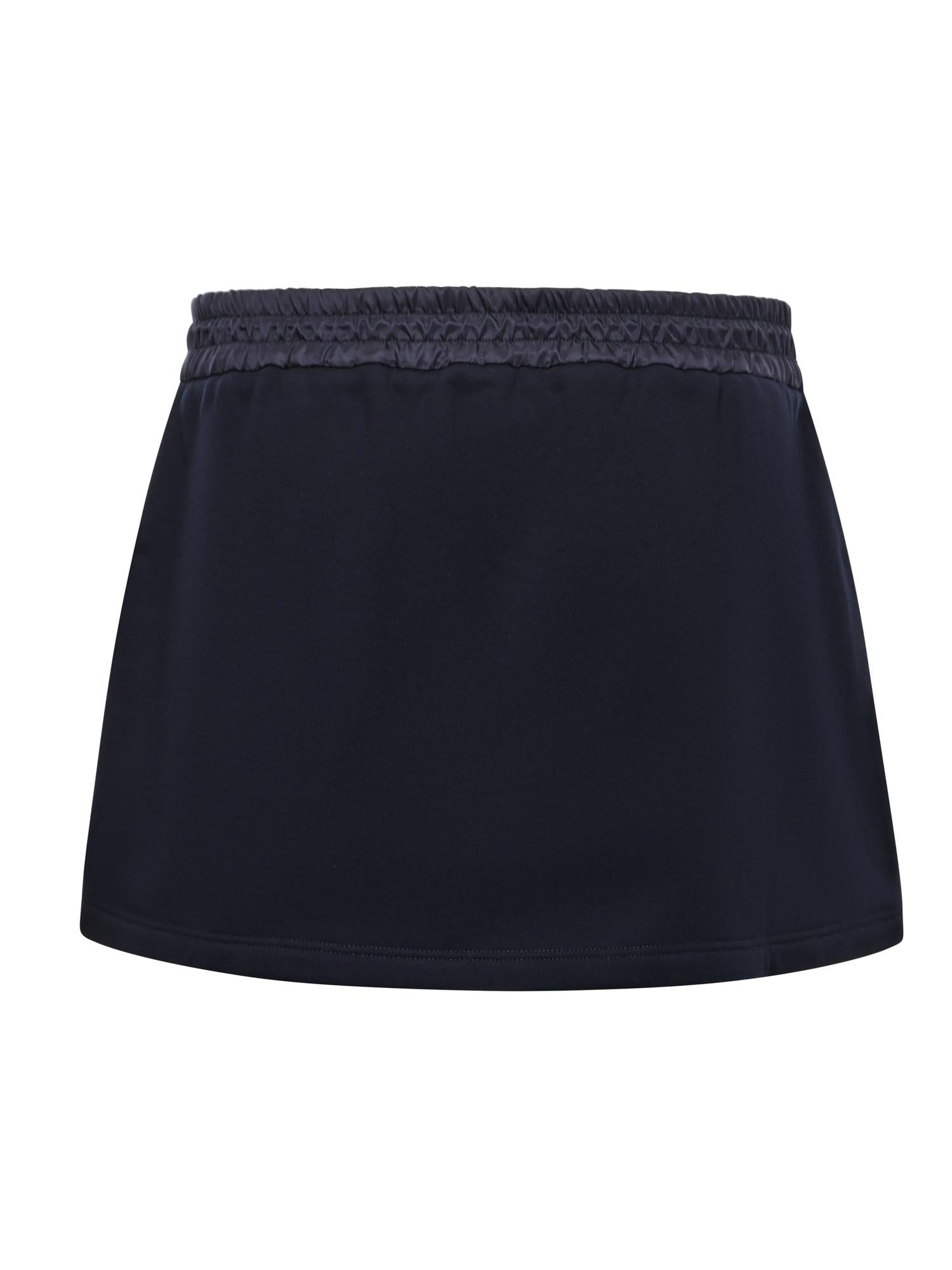 Minigonna in felpa MJD226 18TPF0008 MIU MIU 
