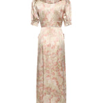 Abito midi in jacquard di seta stampata FABX4280F4680 1882 ALESSANDRA RICH 