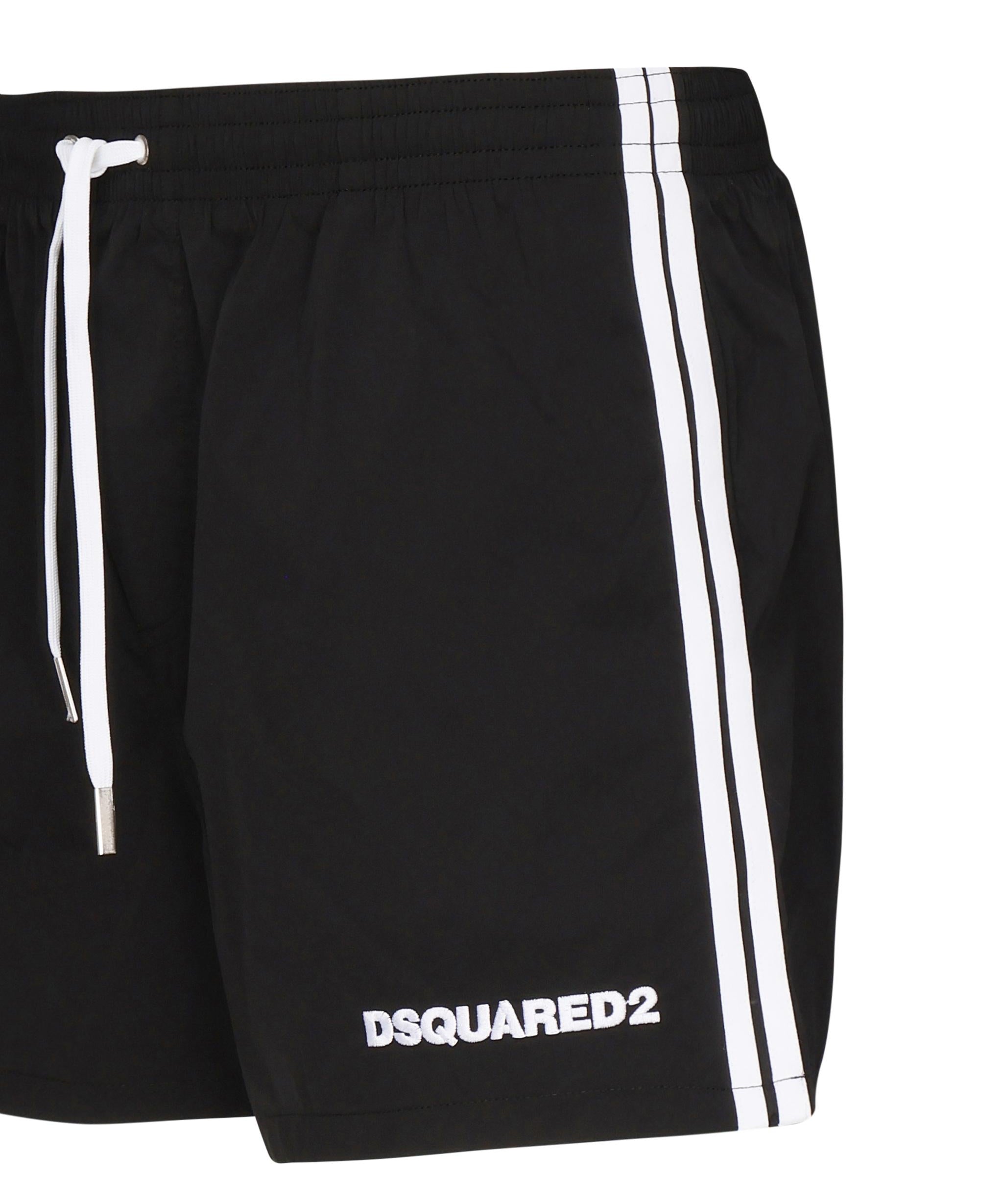 Boxer midi con logo D7B646140 001 DSQUARED2 