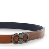 Cintura Gancini in pelle 670644 791058001 FERRAGAMO 