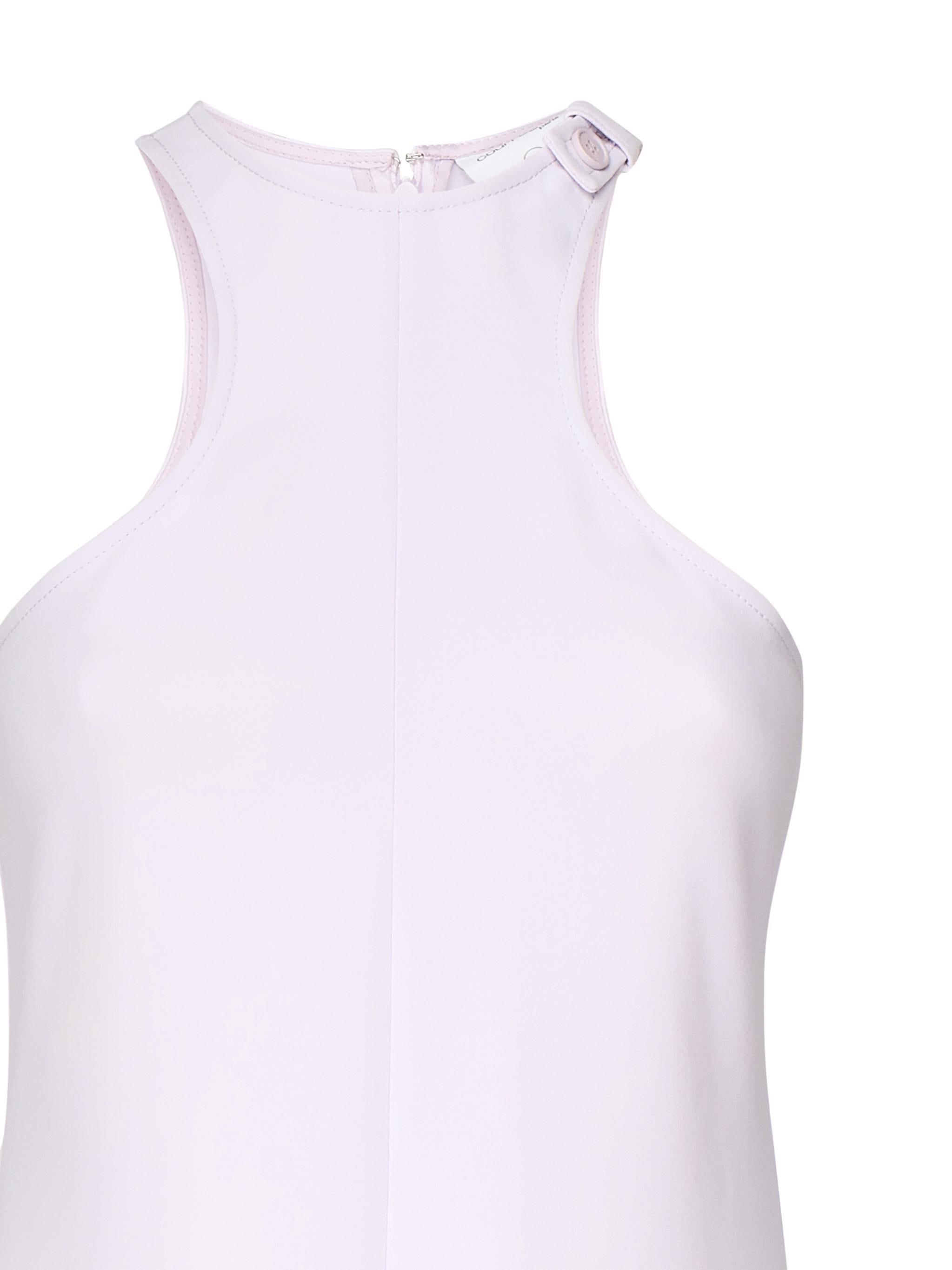 Abito scuba a trapezio 125CRO581PL0159 6017 COURREGES 