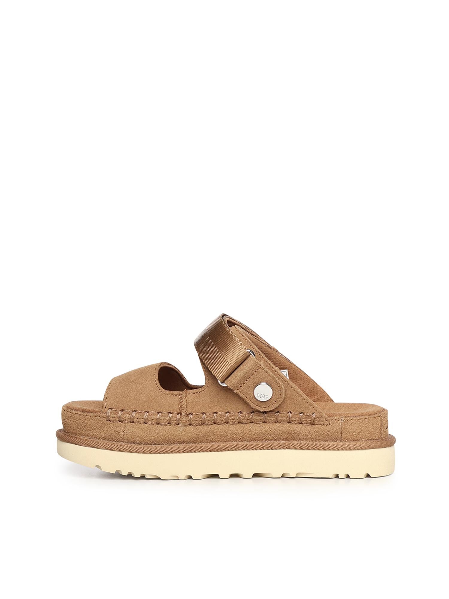 Sandali Goldenstar Glide in suede 1167399 CHE UGG 