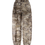 Pantaloni balloon camouflage 107732 A3N0DS4 PINKO 