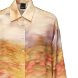 Camicia satin con stampa 104864 A2G0CN4 PINKO 