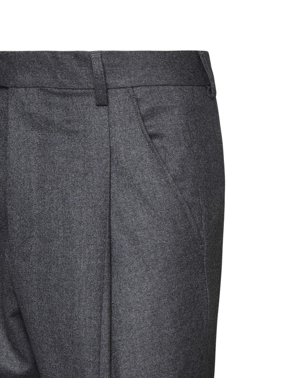 Pantaloni in lana vergine RAUL WFSGRIGIO MEDIO BEABLE 