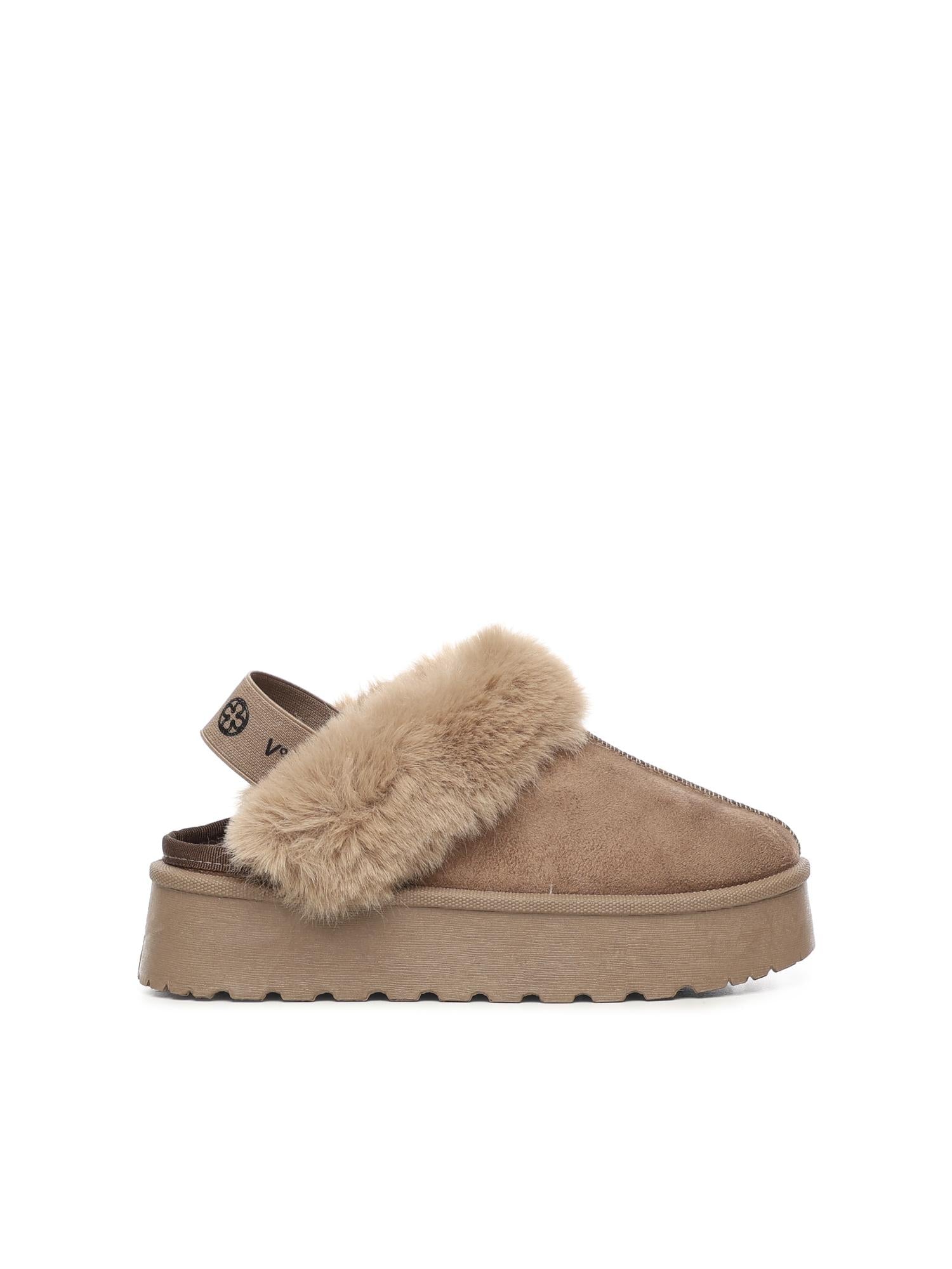 Slippers Sophie con logo 73SC9FP01CAM SOPHIE SHOESTAUPE V° 73 