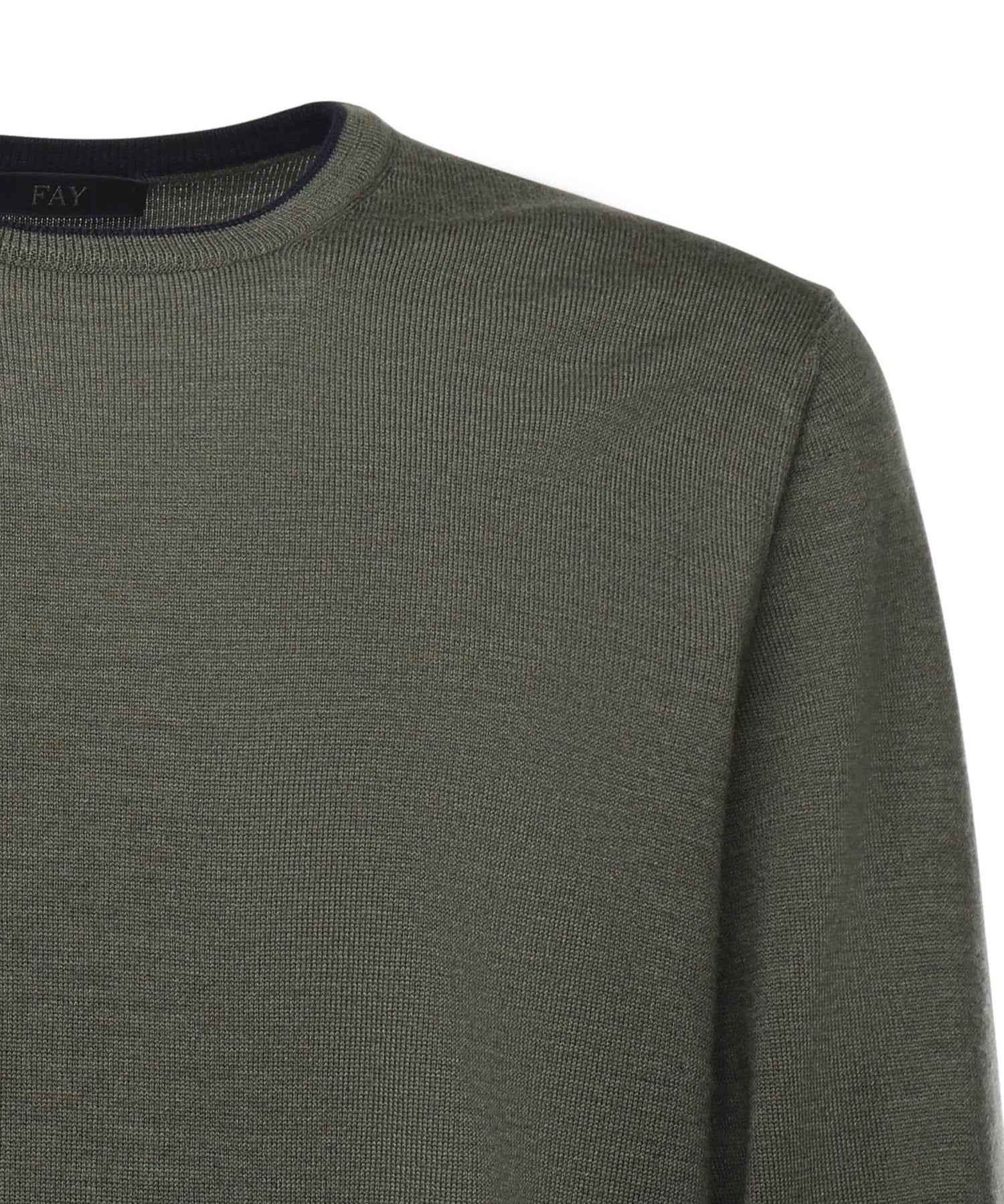 Pull girocollo in lana<BR/> NMMC1512230WJF 7C46 FAY 