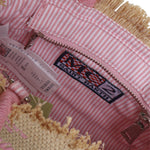 Borsa Vanity micro effetto paglia <BR/> VAMI009 00415L MC2 SAINT BARTH 