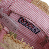 Borsa Vanity micro effetto paglia <BR/> VAMI009 00415L MC2 SAINT BARTH 