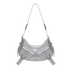 Borsa a spalla Y2K.001 FBBP70001LAM -ARGENTO/NICKEL BIASIA 