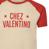 T-shirt con stampa Chez Valentino 7V3MG17D AYCCLB VALENTINO GARAVANI 