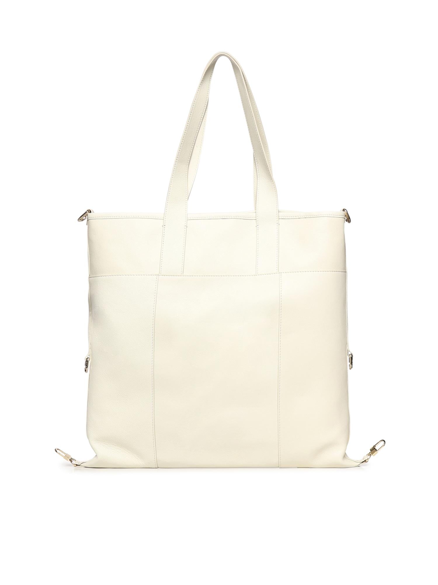 Borsa shopping in pelle con logo BIBP9QN01 328 BIASIA 
